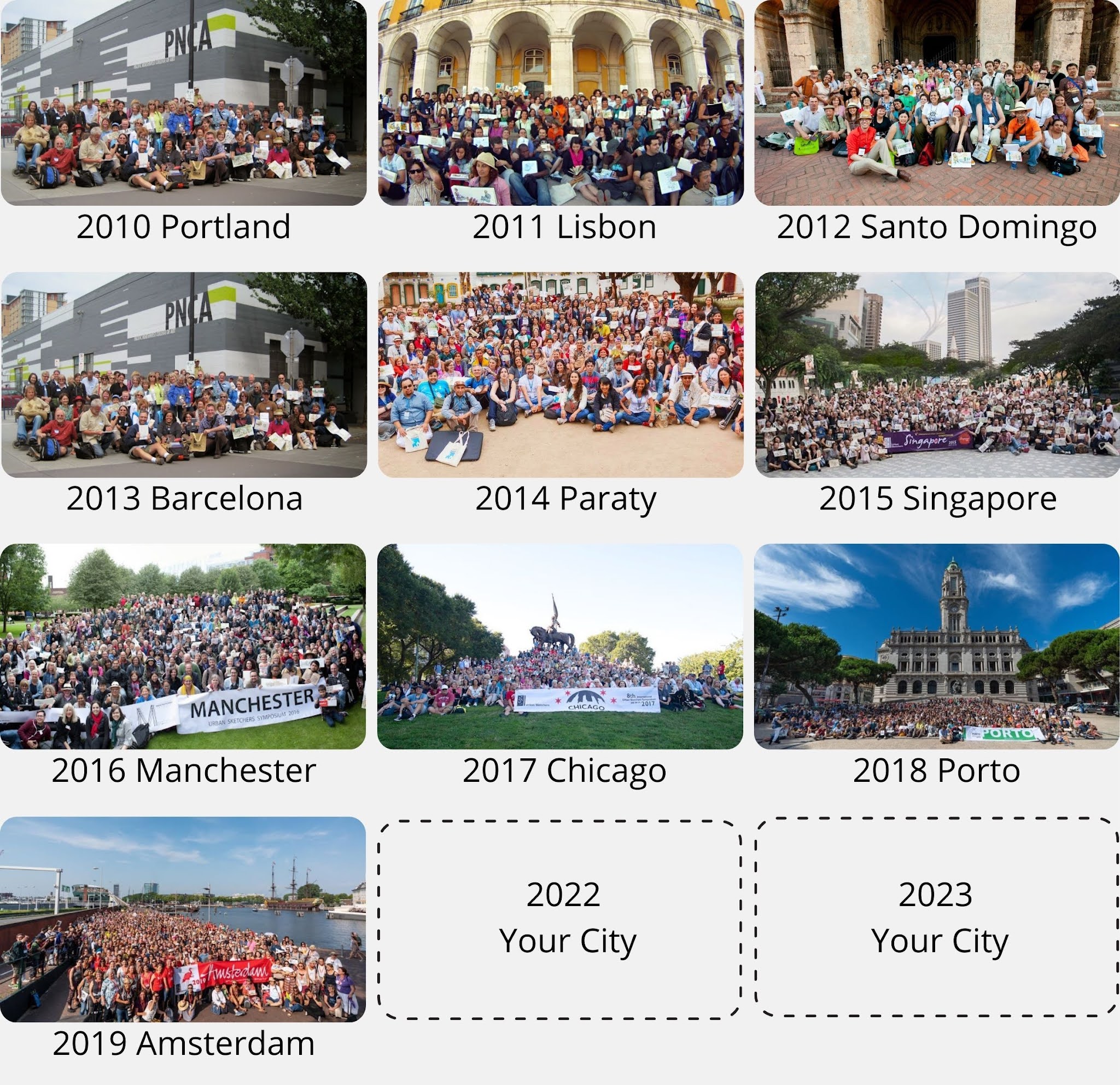 De su centro es uno de los mayores lujos para un domingo ocioso. Urban Sketchers Symposium Urban Sketchers