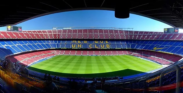 Image We take a break from paul's usual english soccer travels to bring you a warm, sunny visit to the footballing cathedral of camp nou, home of fc barcelona. Soccer Tour To Spain Barcelona Total Football Experience