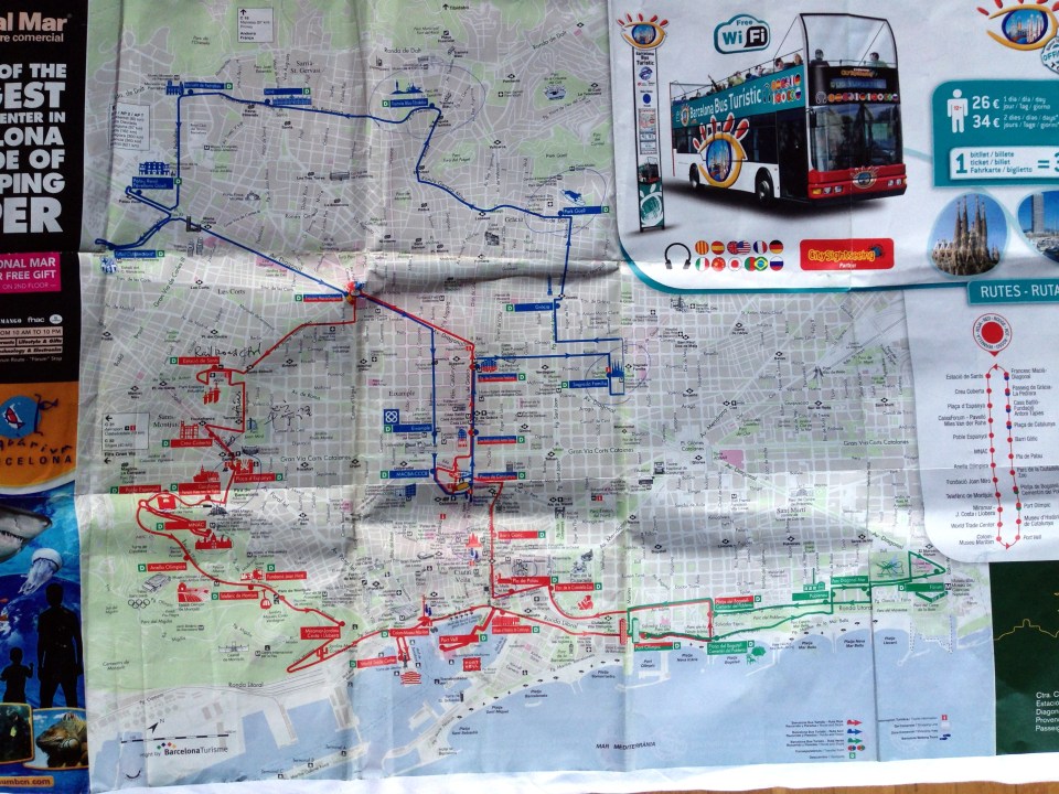 Free, printable, downloadable barcelona travel maps. Barcelona Architecture Imod Design