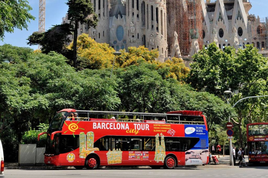 Amazing Barcelona City Sightseeing Map