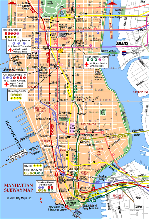Barcelona Metro Map With Tourist Attractions