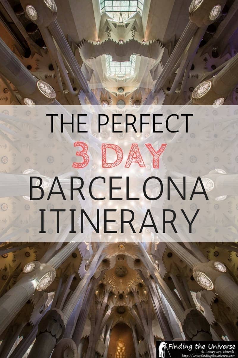 Exploring Barcelona Three Day Itinerary